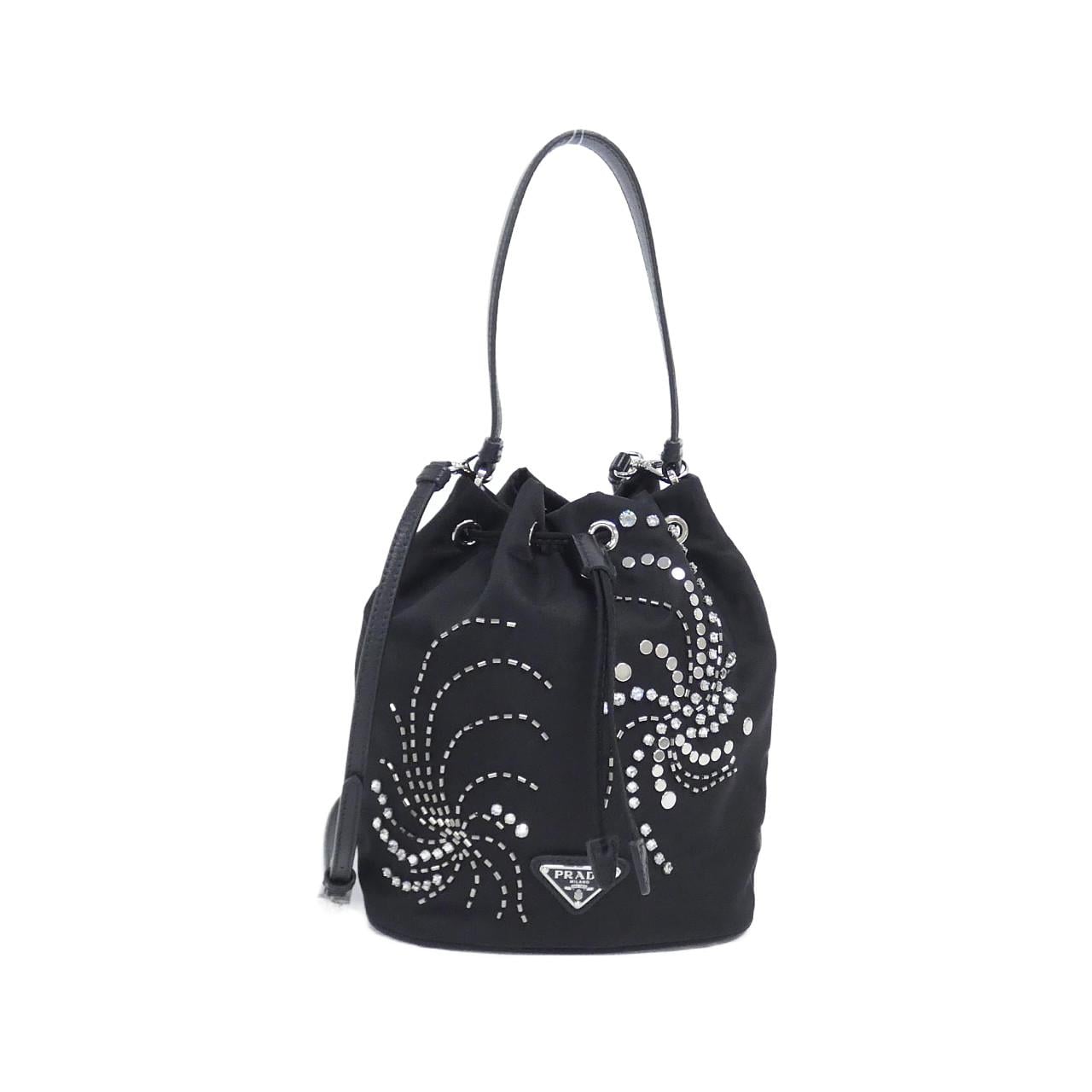 PRADA 1BE067 Bag Nylon Black