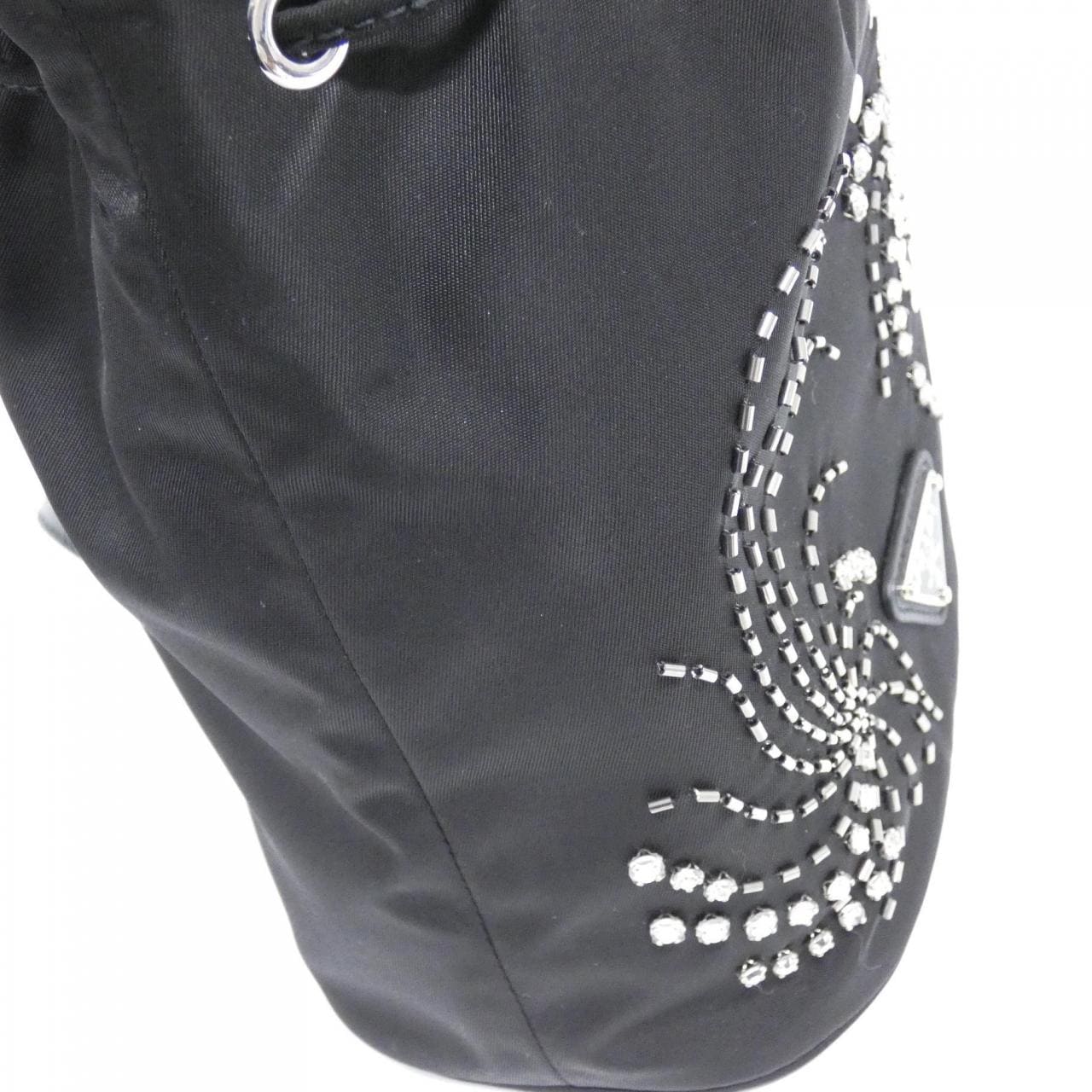 PRADA 1BE067 Bag Nylon Black Nylon Rank A - Thumbnail 4