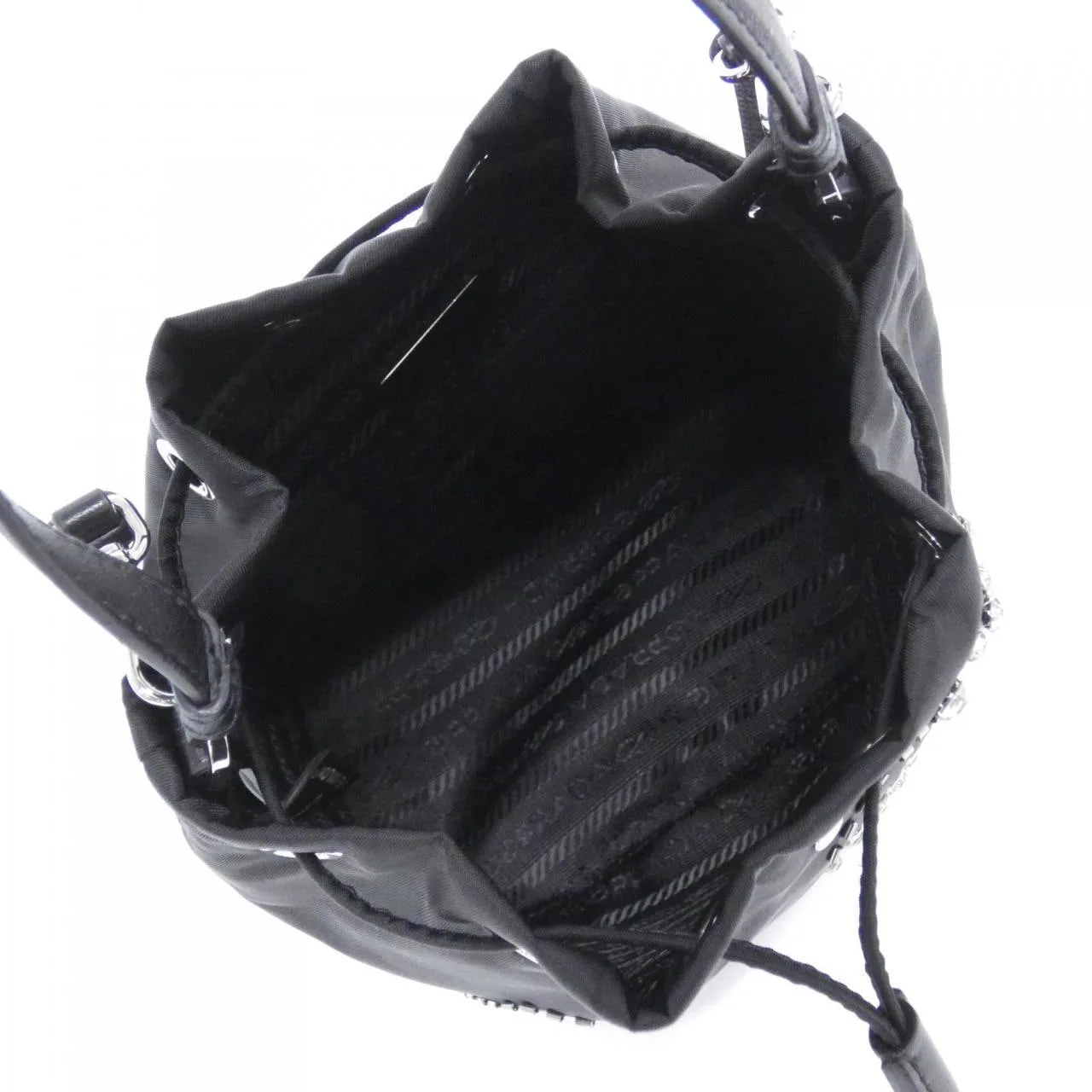 PRADA 1BE067 Handbag Nylon