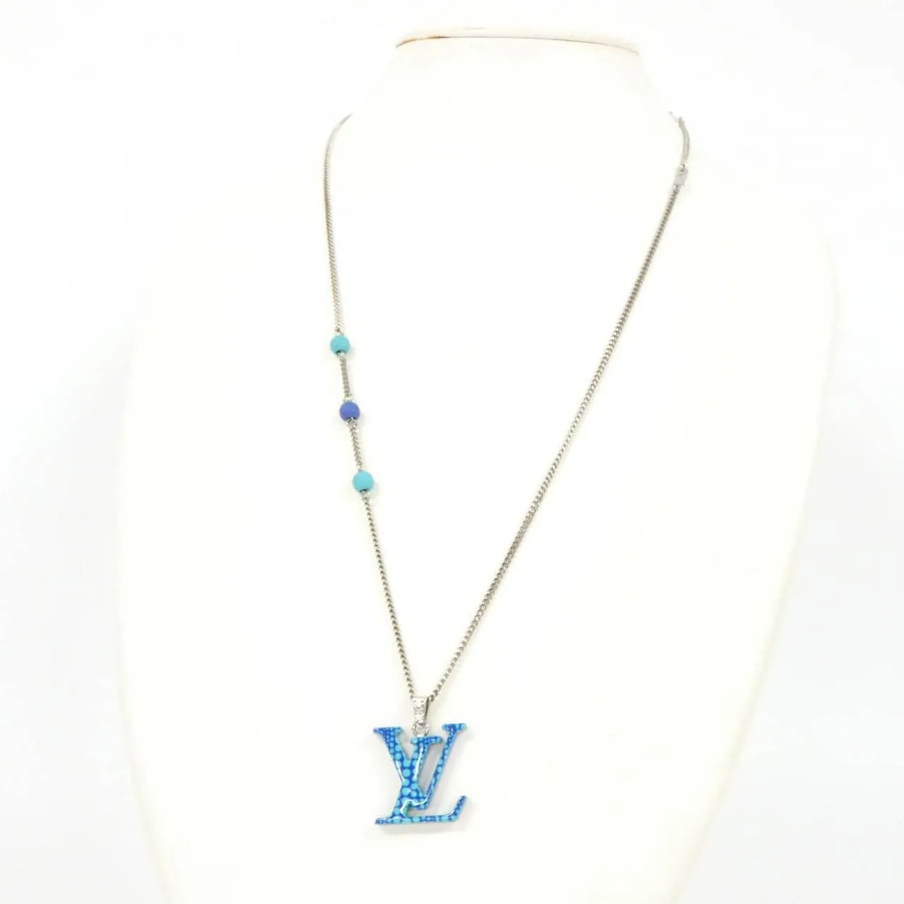 LOUIS VUITTON M01093 Accessories Blue Rank A - Thumbnail 5