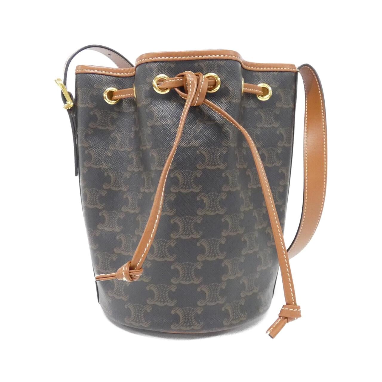 CELINE 191142BZJ Shoulder Bag Canvas