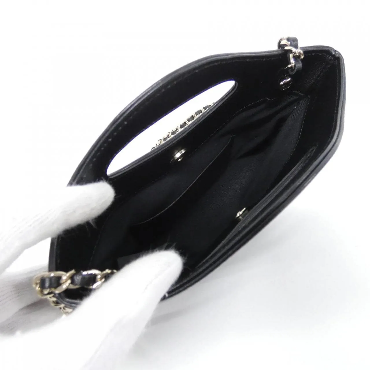 CHANEL Chanel 19 AP3656 Handbag Tweed Black Tweed Rank A - Thumbnail 8