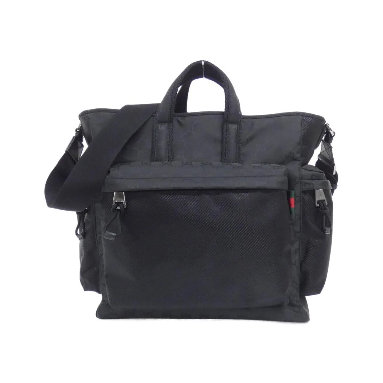 GUCCI 818962 FAEEE Tote Nylon Black