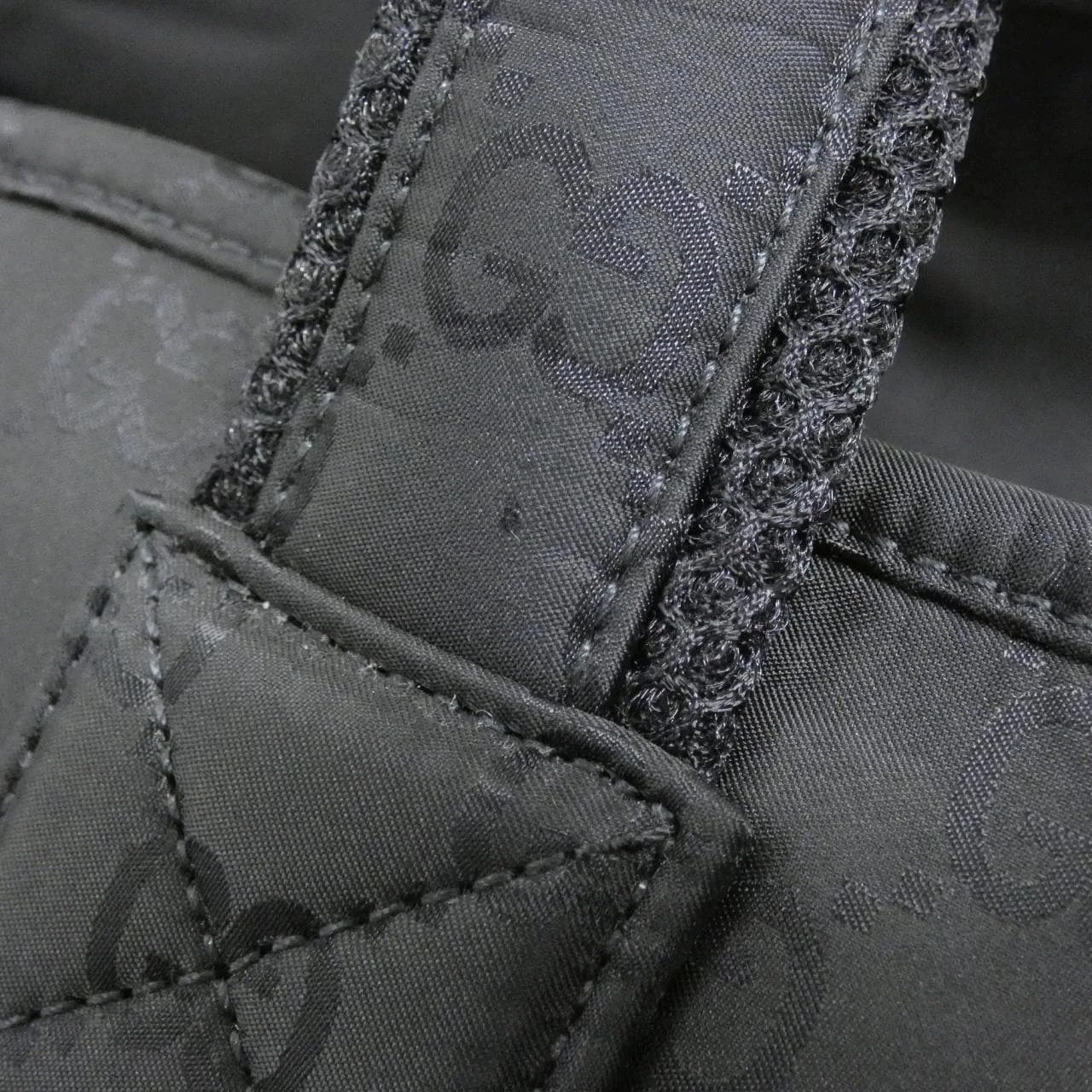 GUCCI 818962 FAEEE Tote Nylon 黑色 尼龍 中古品A - 縮圖 5