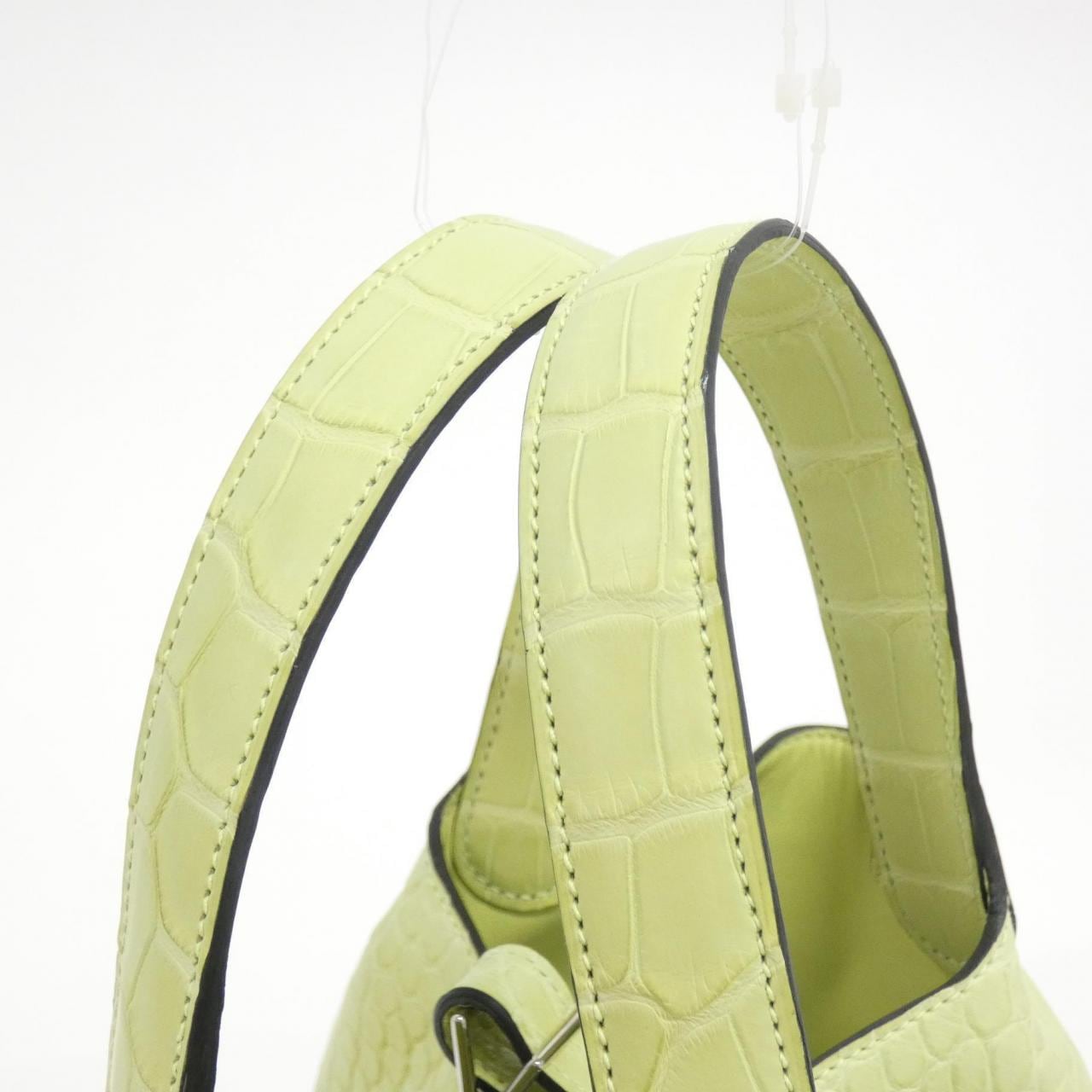 HERMES HERMÈS Picotin 061794CK Bag Black - Thumbnail 5