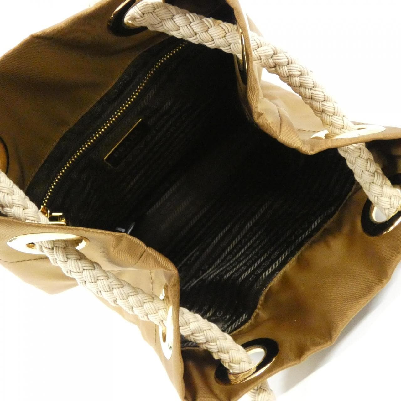 PRADA 1BE082 Shoulder Bag Black Rank A - Thumbnail 6