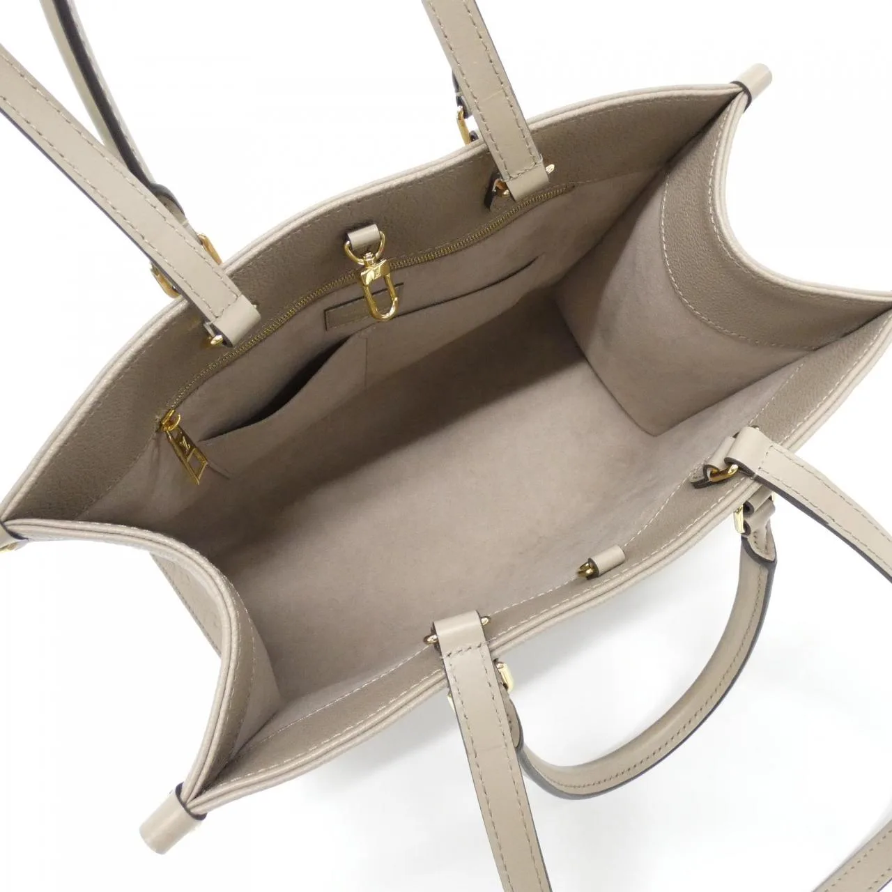 LOUIS VUITTON OnTheGo M45607 Handbag Monogram Black Monogram Rank A - Thumbnail 4