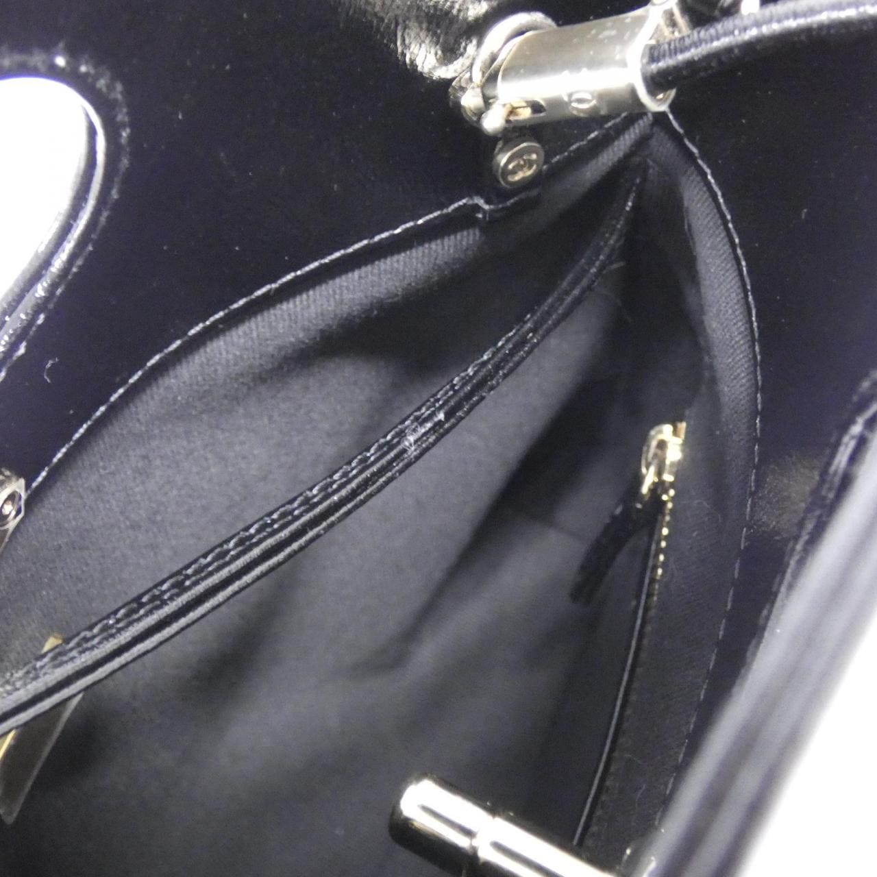 CHANEL AS4133 Handbag Lambskin Black Lambskin Rank A - Thumbnail 7