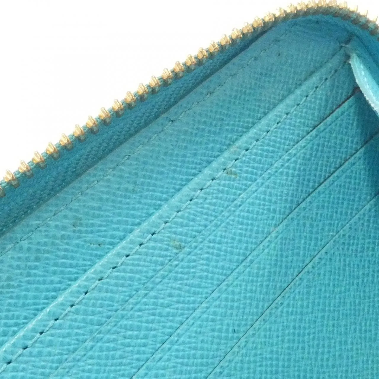 LOUIS VUITTON M14158 Wallet Epi Blue Epi Rank B - Thumbnail 9