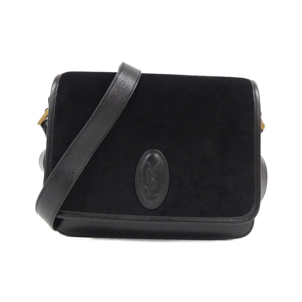 SAINT LAURENT 568568 Shoulder Bag Leather Black