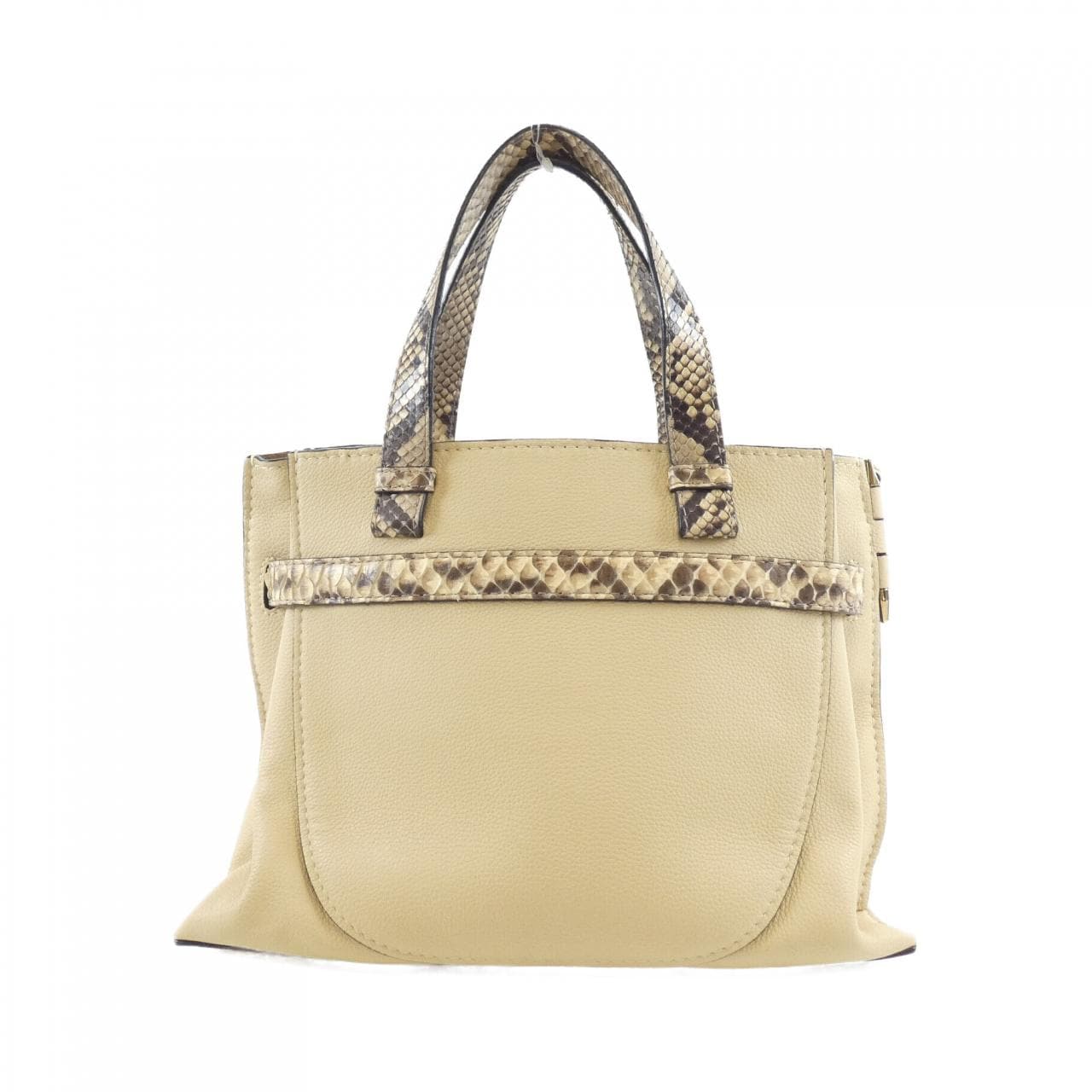 LOEWE Gate 321 97 U61 Bag Python Beige Python - Thumbnail 2