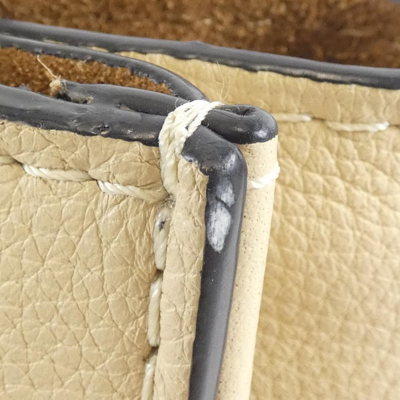 LOEWE Gate 321 97 U61 Bag Python Beige Python - Thumbnail 5