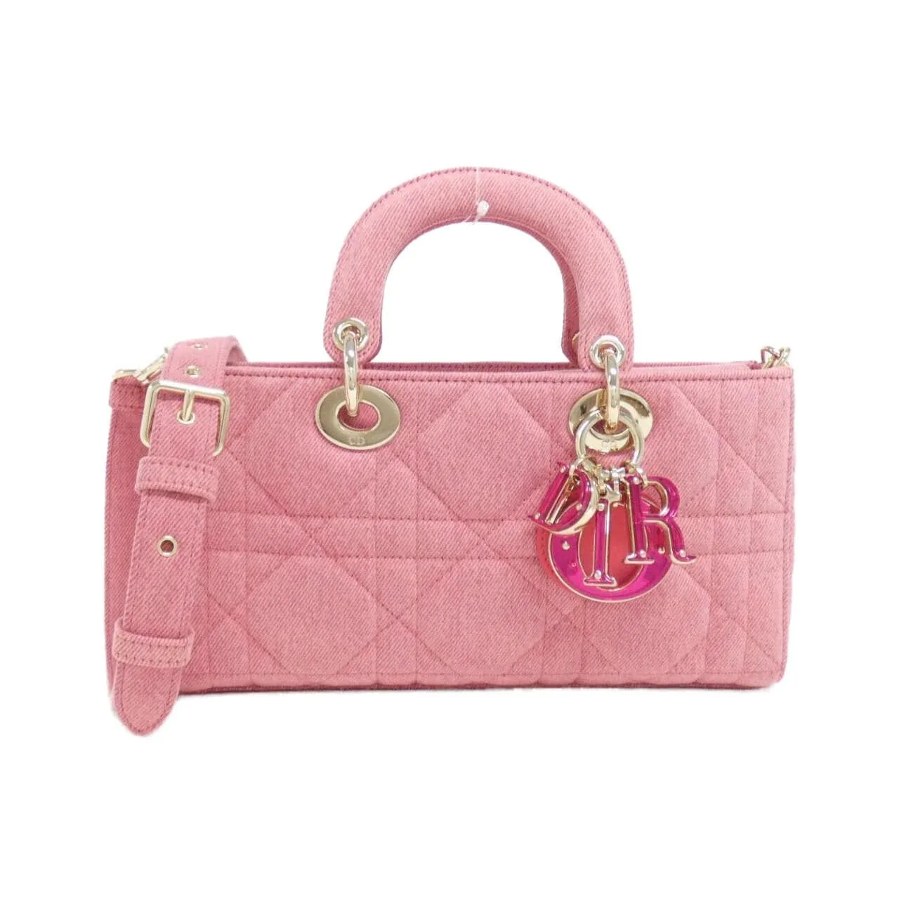 DIOR Lady D-Joy M0540WTJA Handbag Denim Black