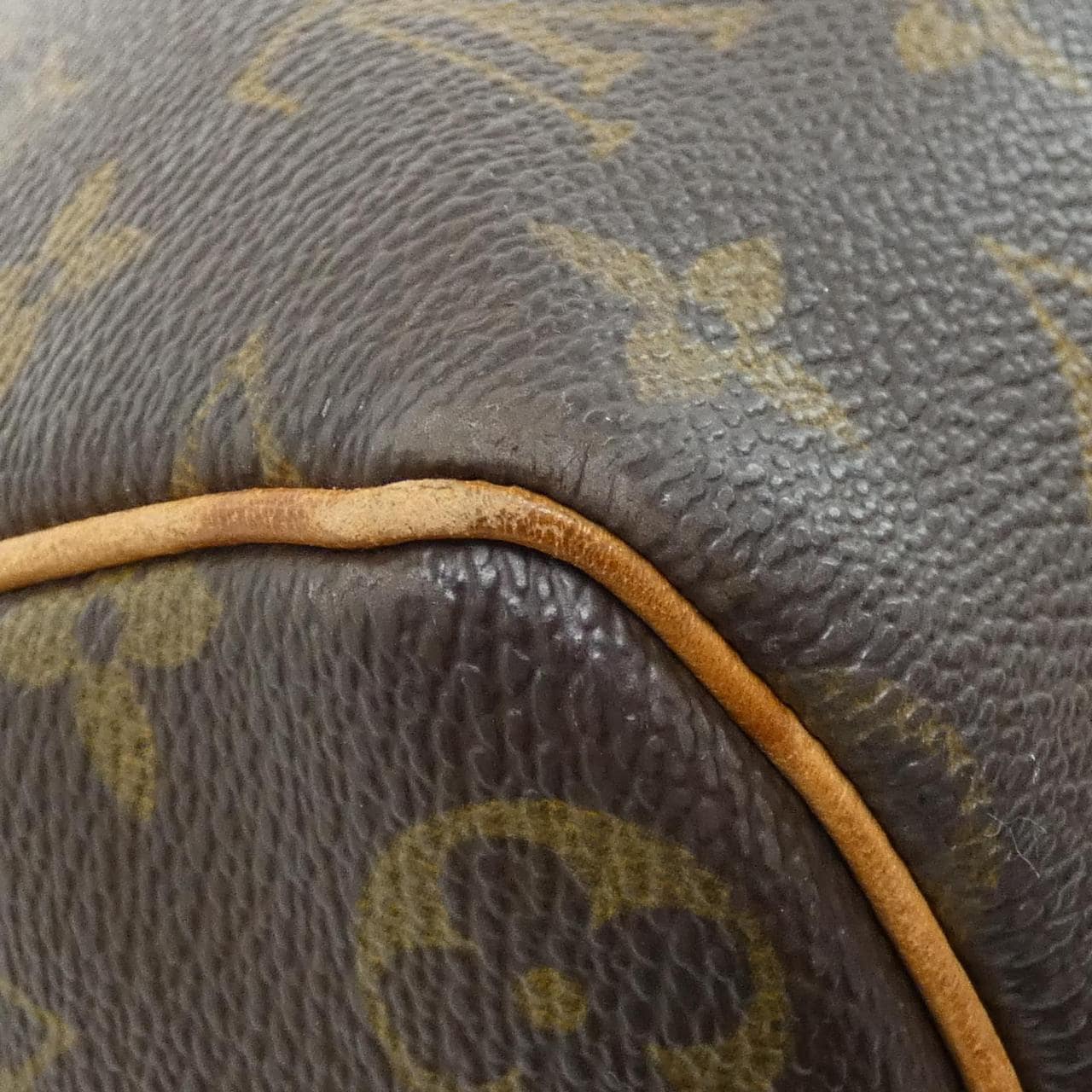 LOUIS VUITTON Keepall M41428 Boston Bag Monogram 黑色 Monogram 中古品B - 縮圖 2