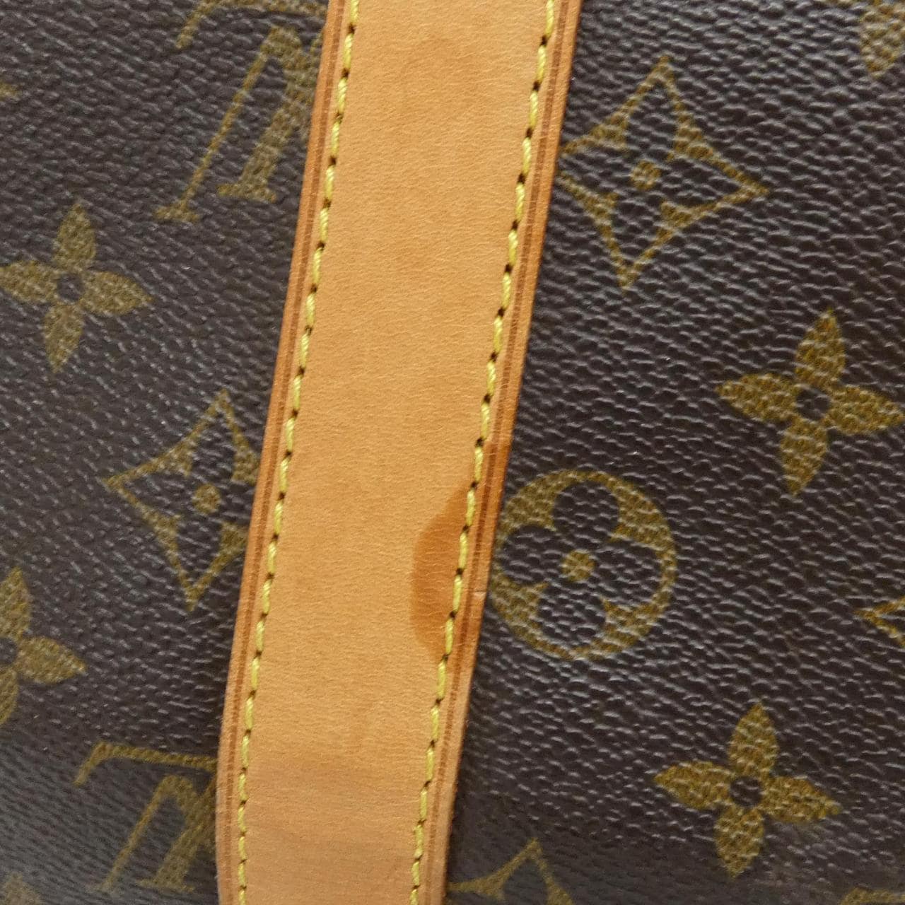LOUIS VUITTON Keepall M41428 Boston Bag Monogram 黑色 Monogram 中古品B - 縮圖 3