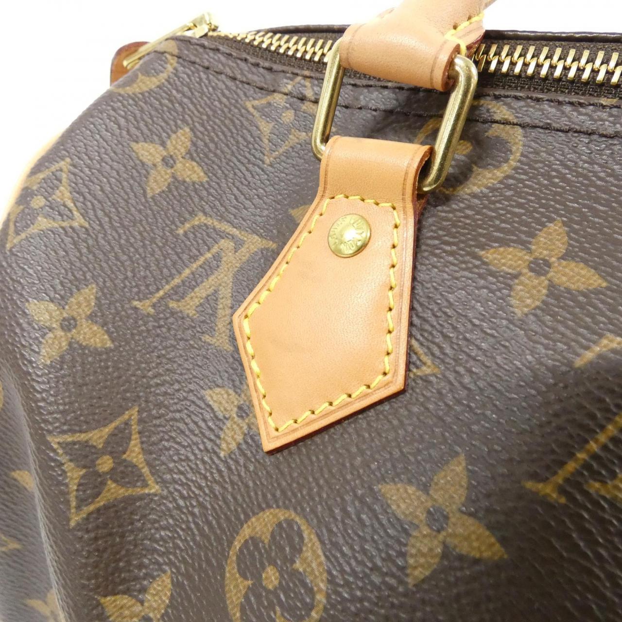 LOUIS VUITTON Speedy M41109 Boston Bag Monogram Black Monogram Rank A - Thumbnail 4