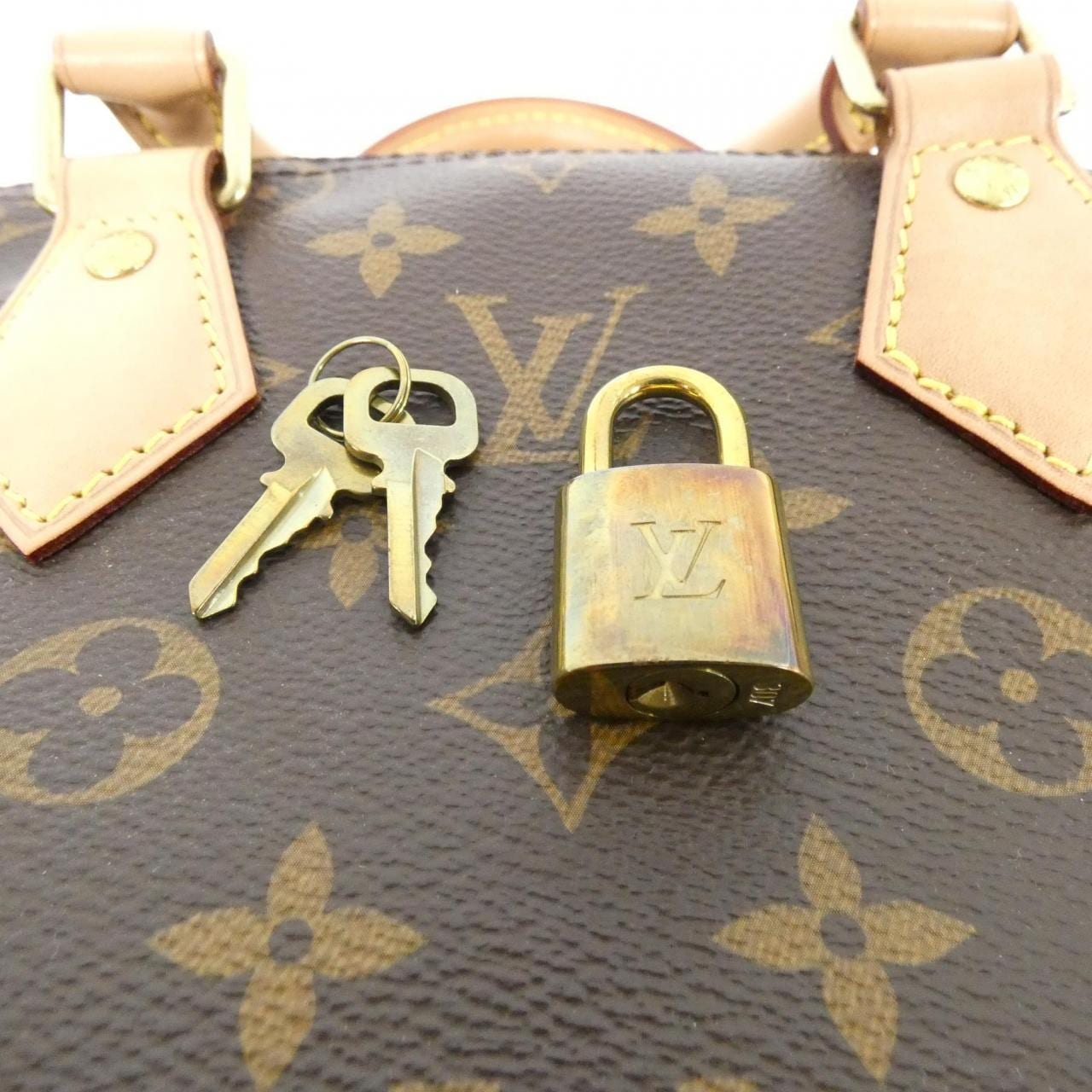 LOUIS VUITTON Speedy M41109 Boston Bag Monogram Black Monogram Rank A - Thumbnail 6