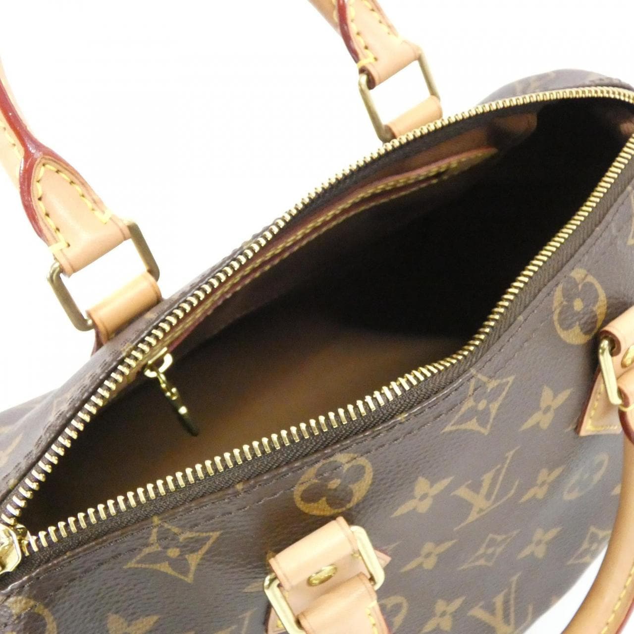 LOUIS VUITTON Speedy M41109 Boston Bag Monogram Black Monogram Rank A - Thumbnail 9