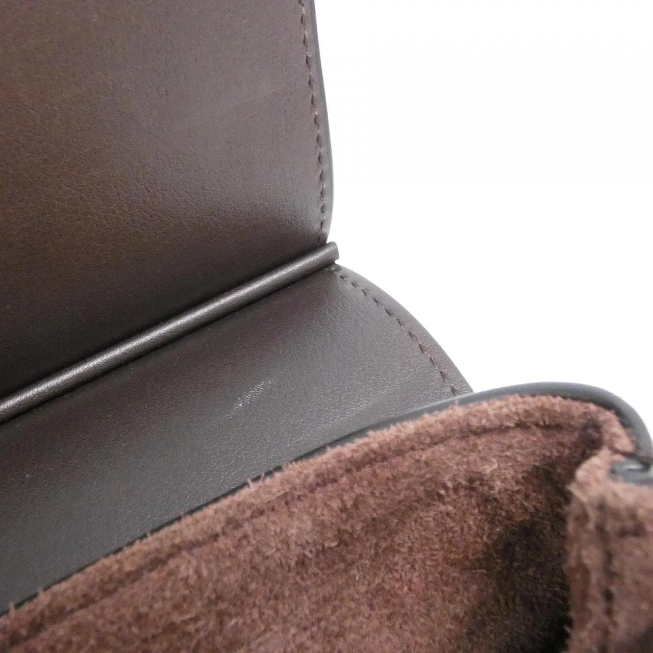 CELINE 120443GIM Handbag Leather 黑色 皮革 - 縮圖 10