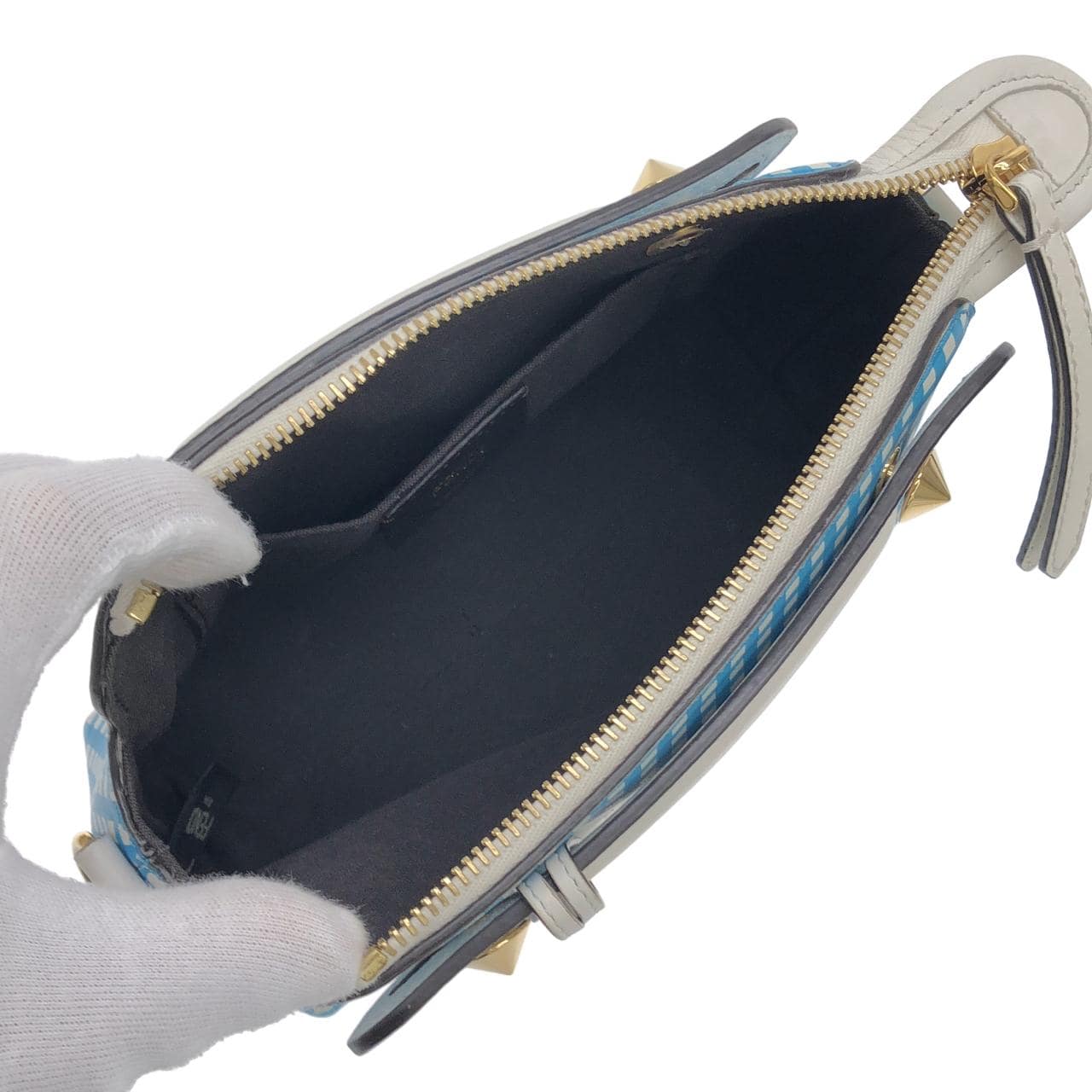 FENDI By The Way 8BL145 ACYP Bag 金色 中古品A - 縮圖 7