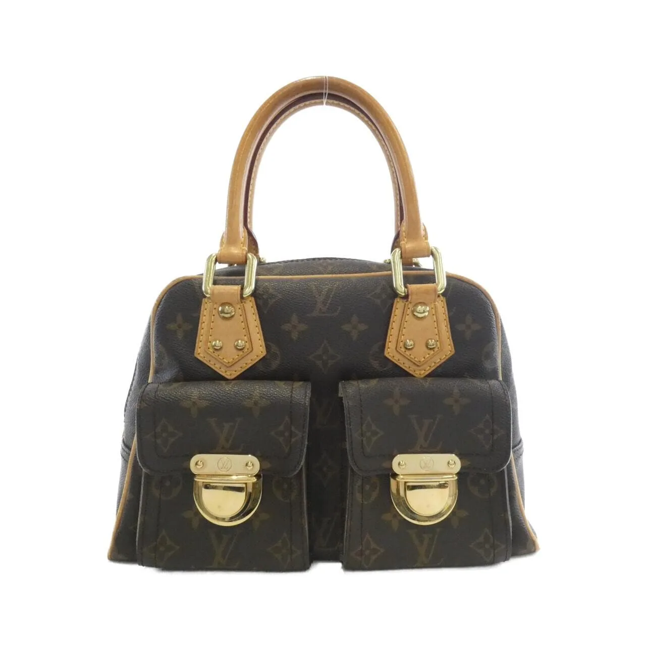 LOUIS VUITTON M40026 Handbag Monogram Black