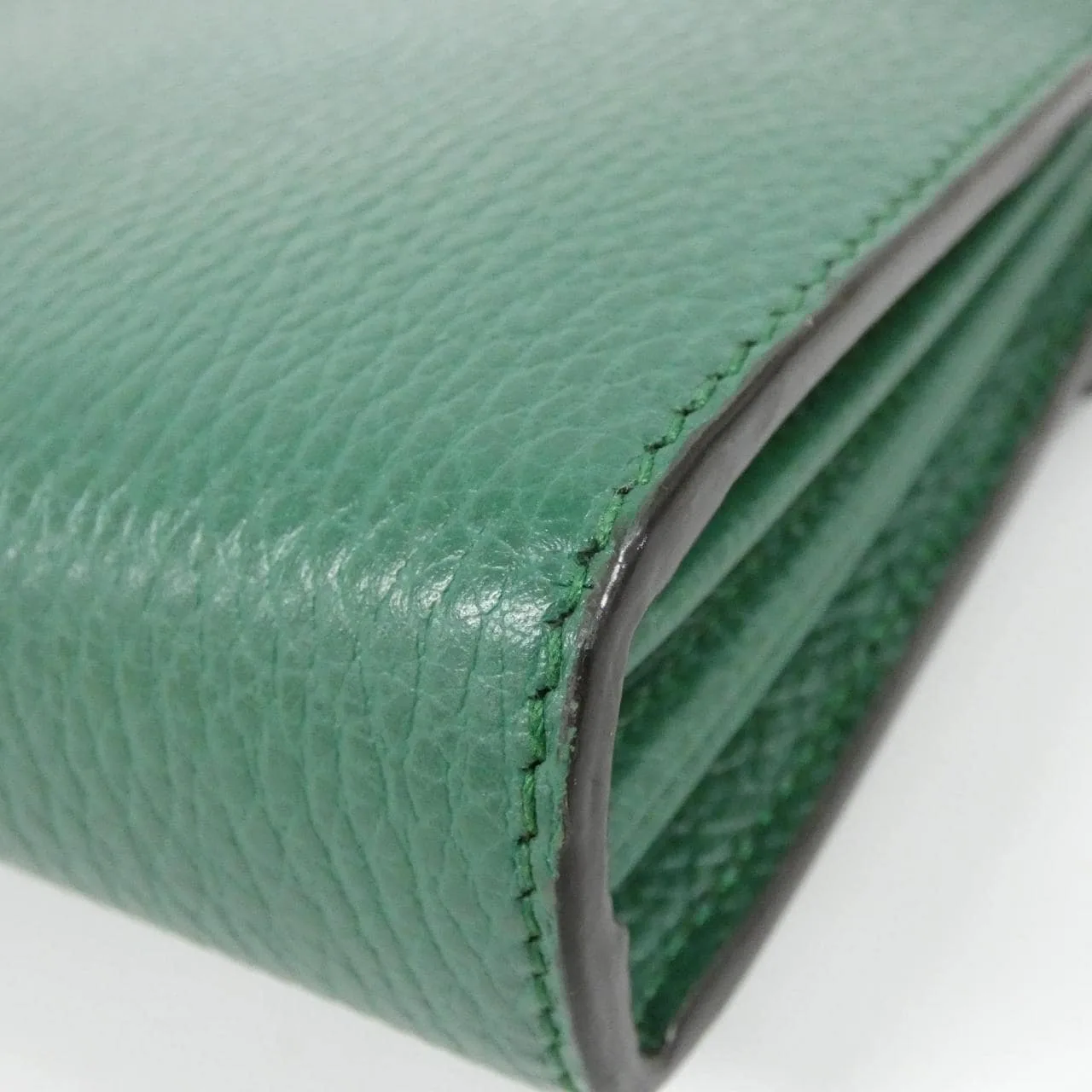 GUCCI Dionysus 401231 CAOGX Wallet Leather 黑色 皮革 中古品A - 縮圖 3