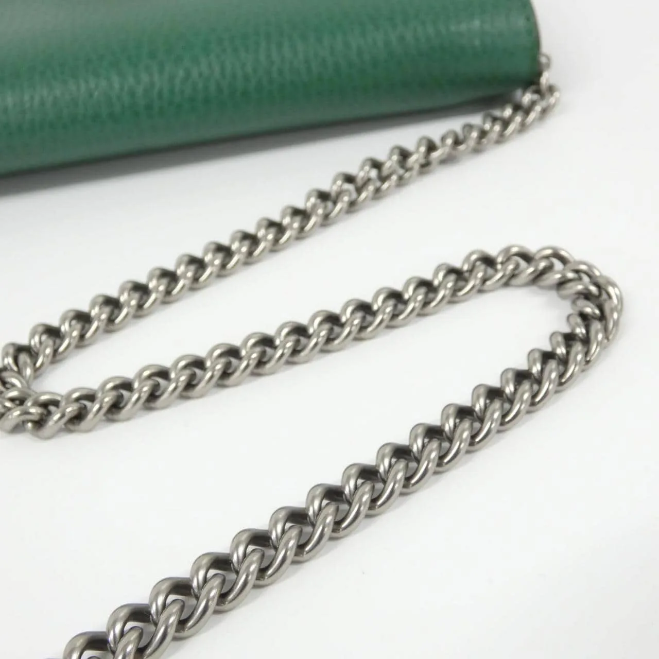 GUCCI Dionysus 401231 CAOGX Wallet Leather 黑色 皮革 中古品A - 縮圖 7