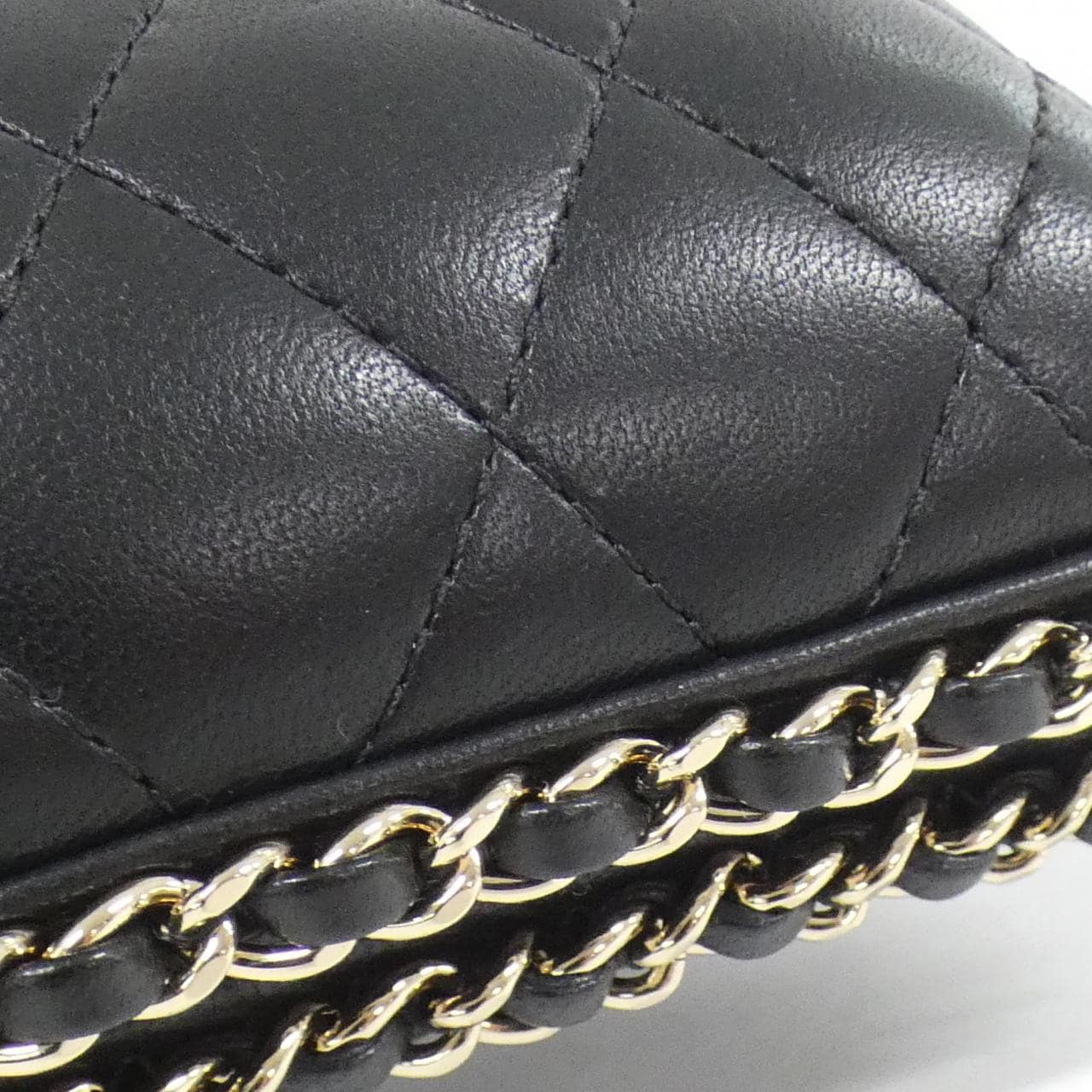 CHANEL Chanel 19 AS1614 Shoulder Lambskin Black Lambskin Rank A - Thumbnail 3