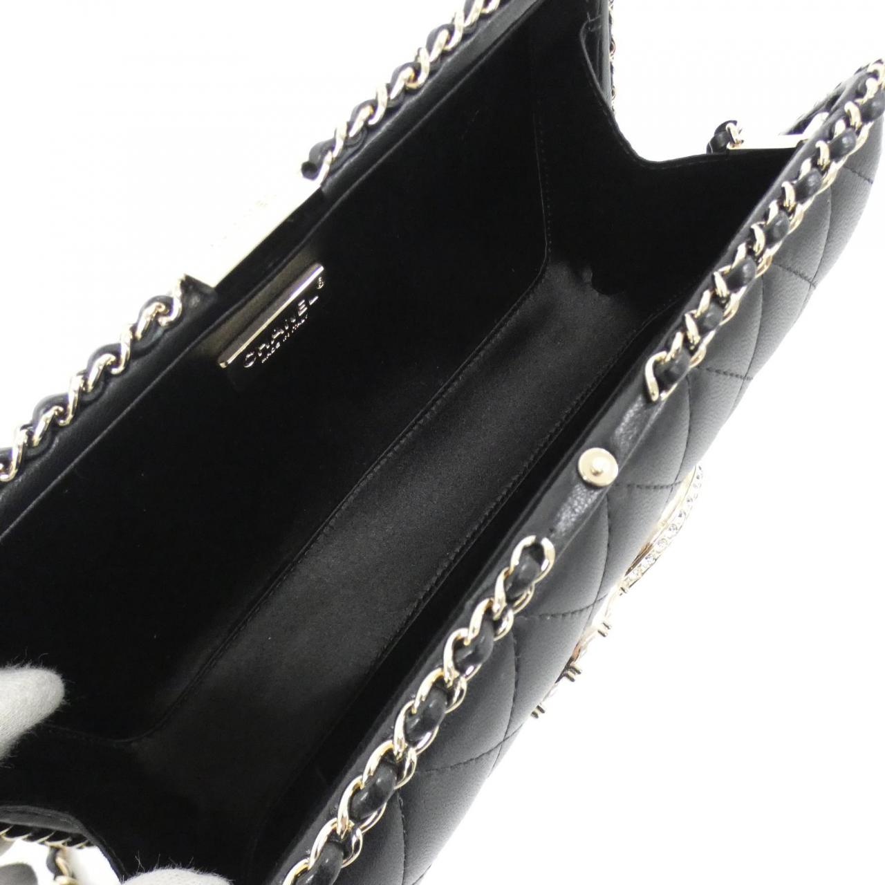 CHANEL Chanel 19 AS1614 Shoulder Lambskin Black Lambskin Rank A - Thumbnail 10