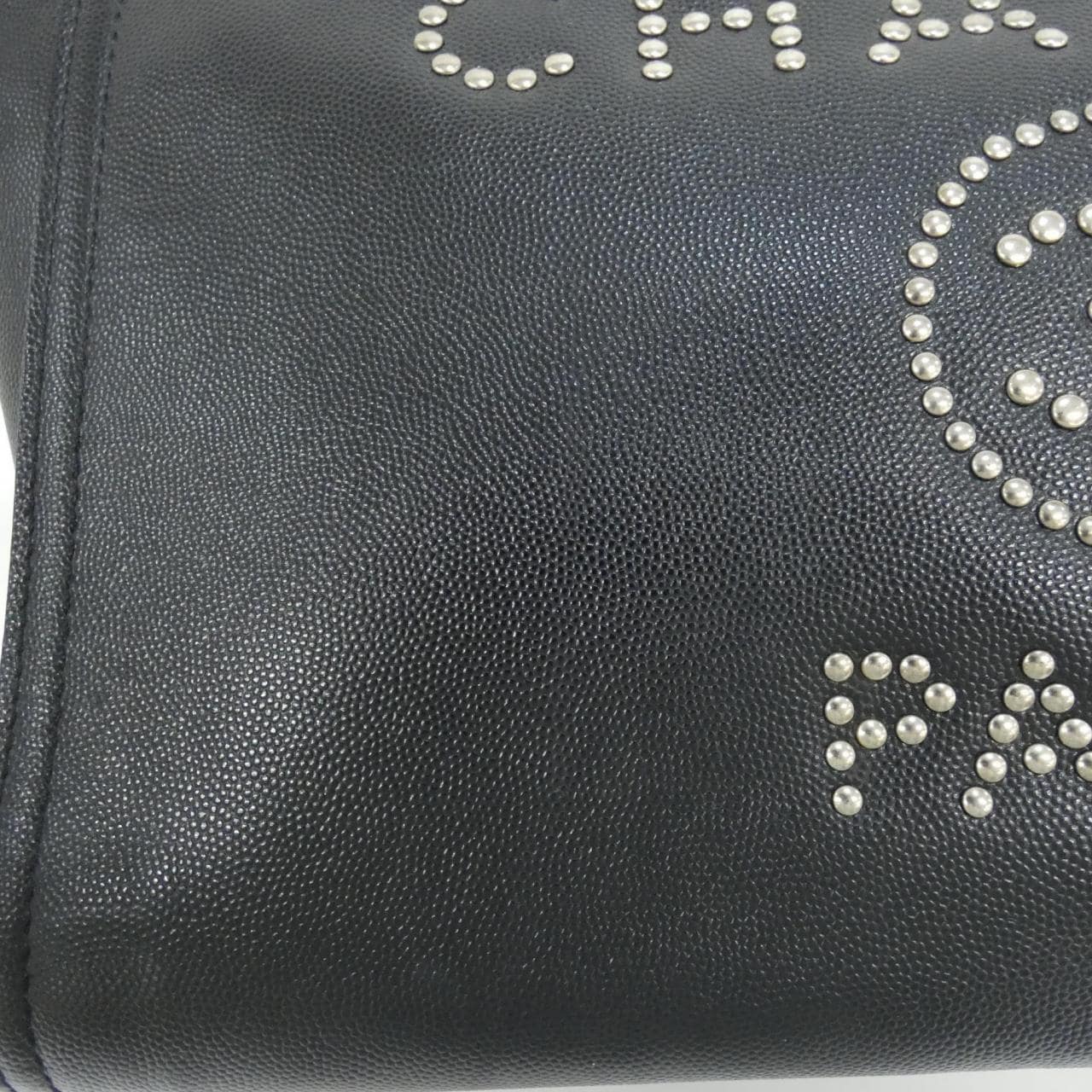 CHANEL Deauville 57069 Bag Grained Calfskin Black Grained Calfskin - Thumbnail 5