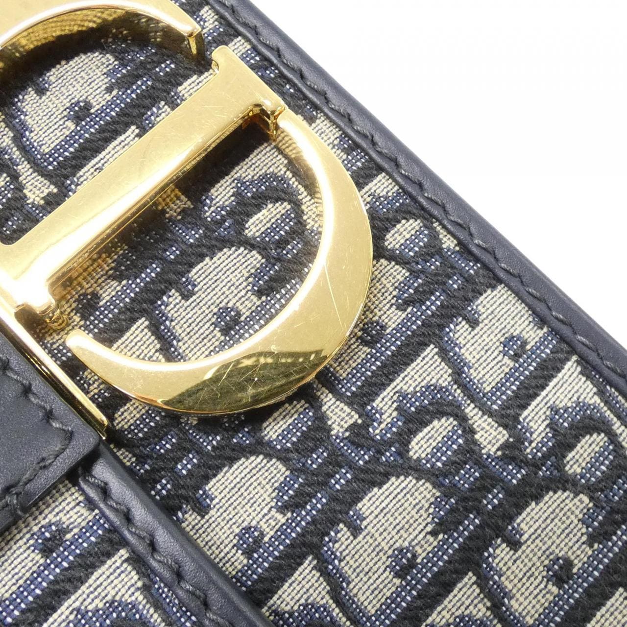 DIOR 30 Montaigne M9203UTZQ Shoulder Bag Canvas Black Canvas - Thumbnail 4