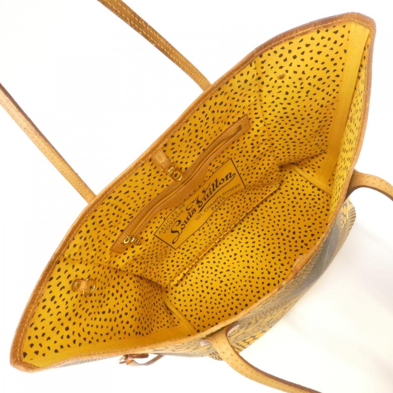 LOUIS VUITTON Neverfull M40685 Bag Monogram 黑色 Monogram 中古品B - 縮圖 8