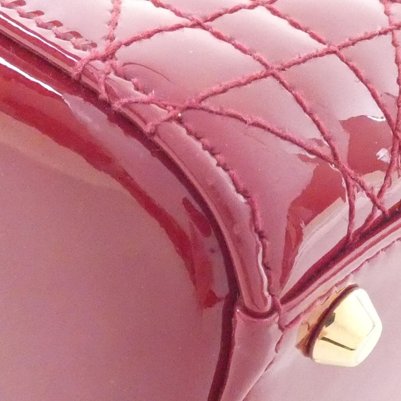 DIOR Lady Dior M0505OWCB Bag Patent Leather Black Patent Leather - Thumbnail 5