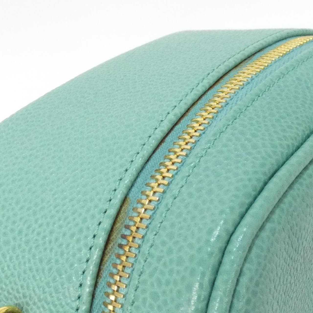 CHANEL 07060 Handbag Grained Calfskin Green Grained Calfskin - Thumbnail 6