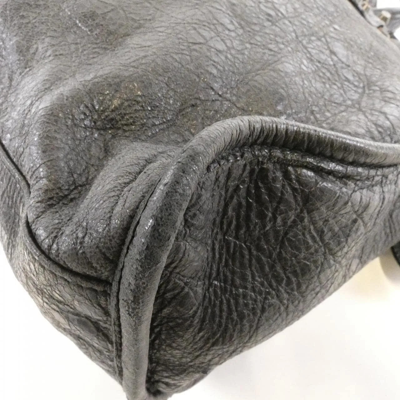 BALENCIAGA Le City 115748 D94JT Handbag Lambskin Black Lambskin - Thumbnail 3