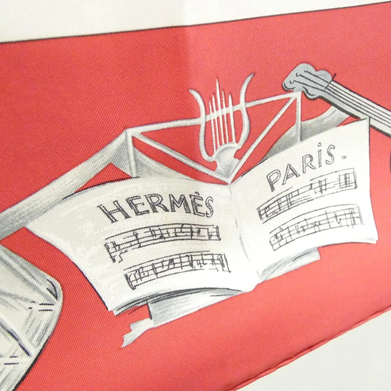 HERMES Scarf Rouge 中古品A - 縮圖 2