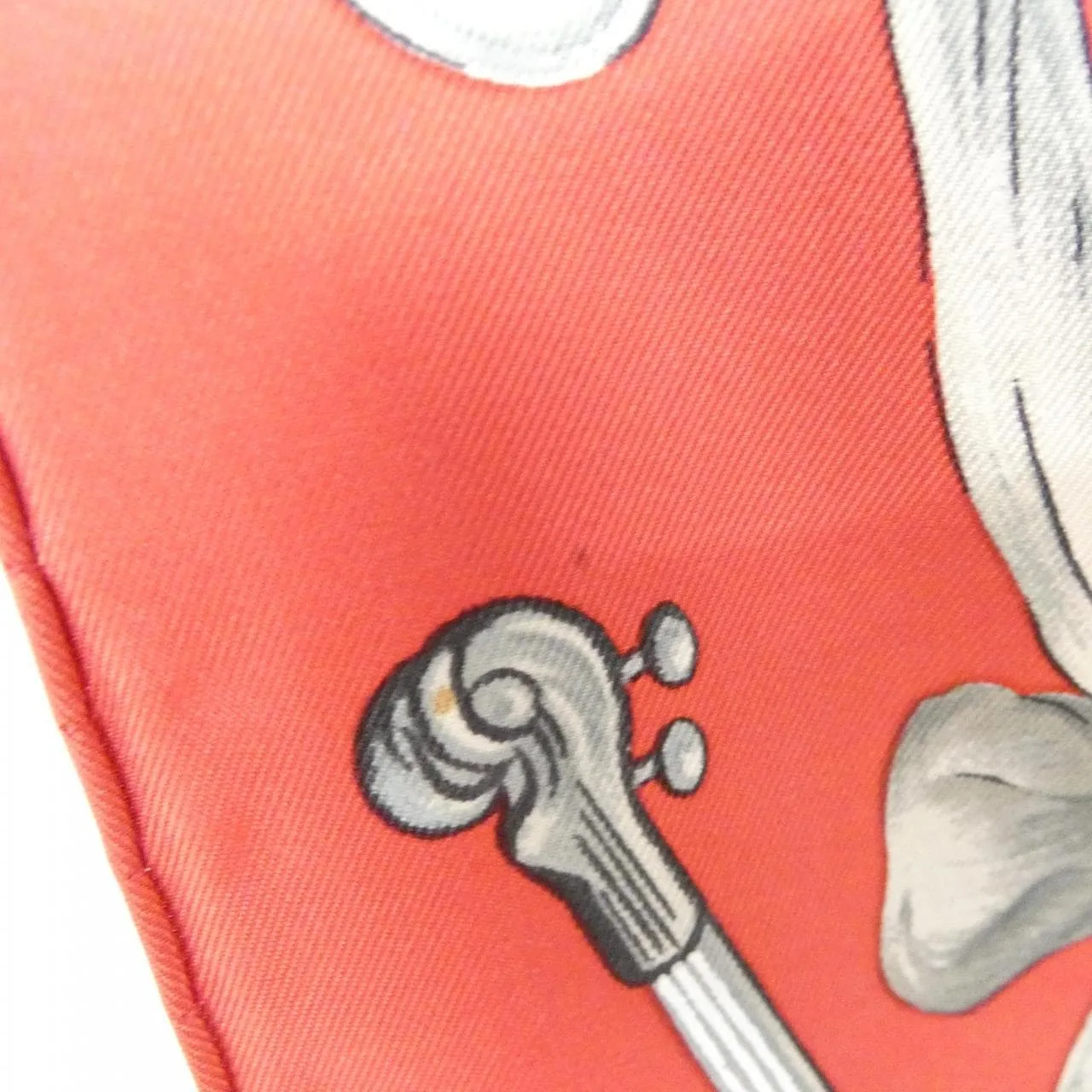 HERMES Scarf Rouge 中古品A - 縮圖 3