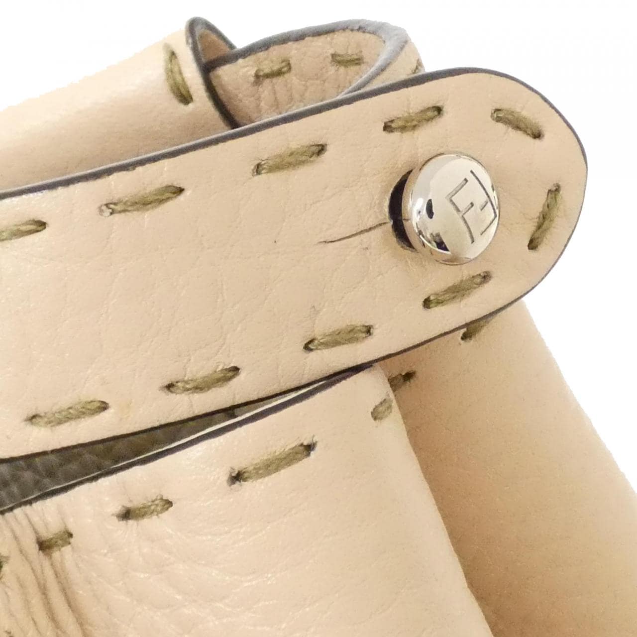 FENDI Peekaboo 8BN290 Q0J Handbag Black - Thumbnail 5