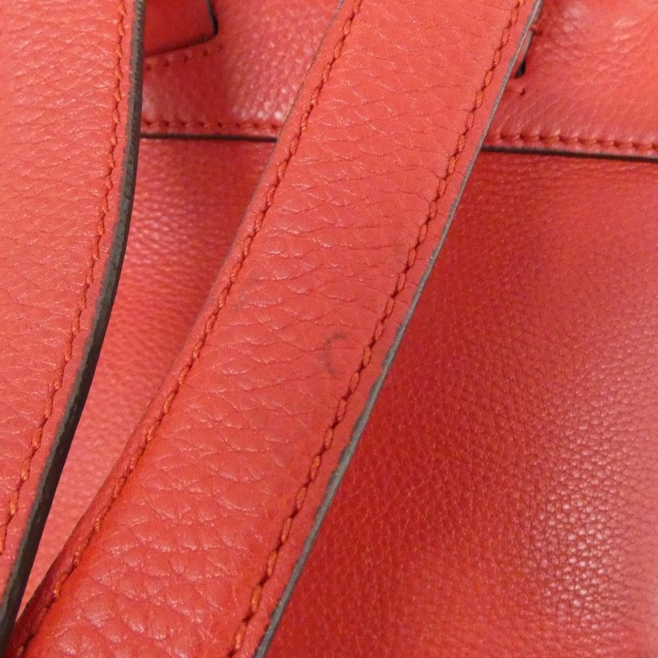 GUCCI 387149 A7M0N Backpack Leather Red Leather Rank A - Thumbnail 8