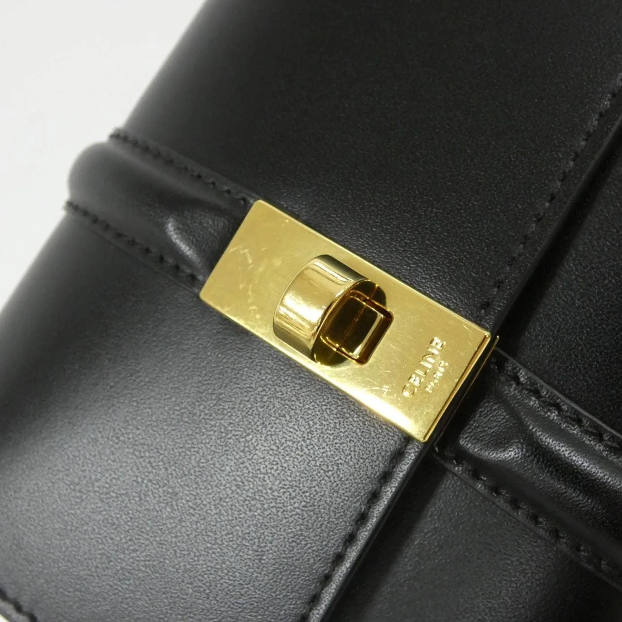 CELINE 10F523CQ7 Wallet 黑色 中古品A - 縮圖 3