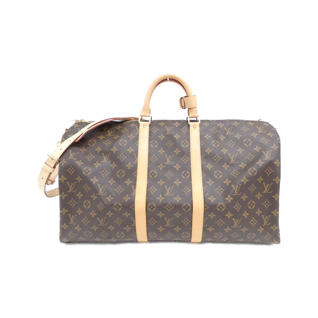LOUIS VUITTON Keepall M41414 Boston Bag Monogram Black