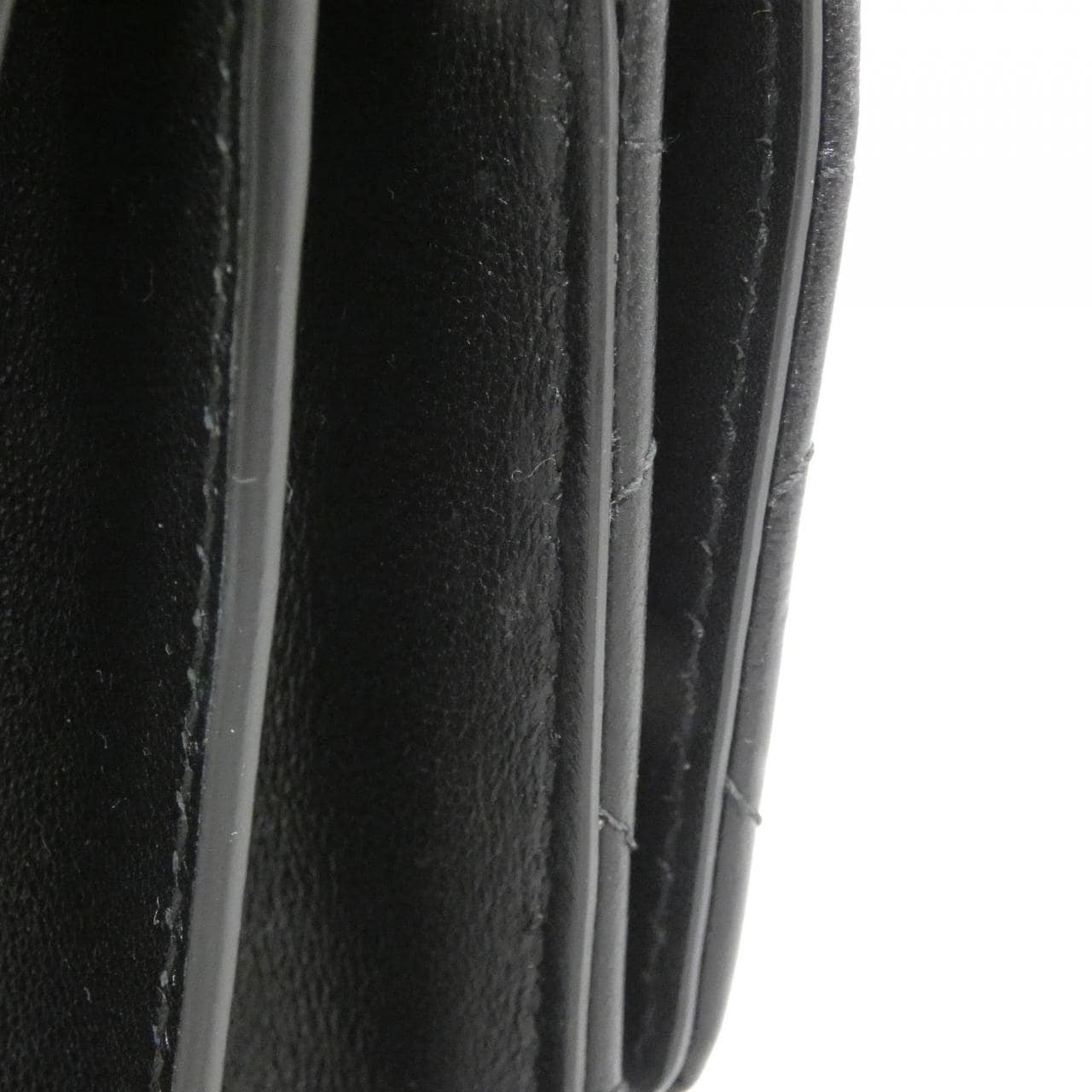 DIOR Caro S5169UDAX Shoulder Bag Lambskin 黑色 羊皮 中古品A - 縮圖 7