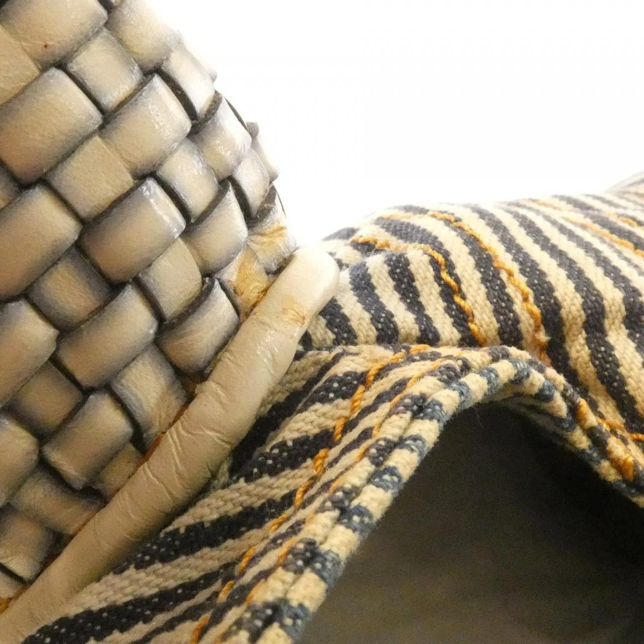 FENDI Baguette 8BR511 UG7 Shoulder Canvas Blue Canvas - Thumbnail 6