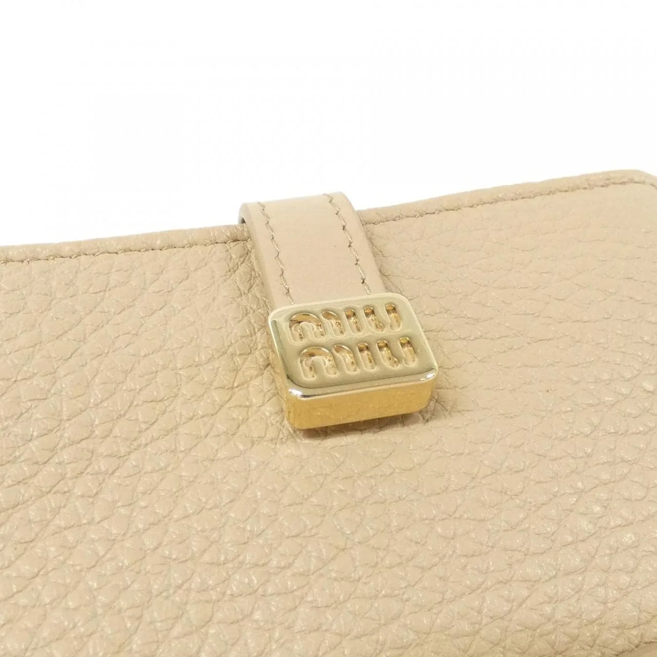 MIU MIU 5MV204 Wallet Black Rank A - Thumbnail 3