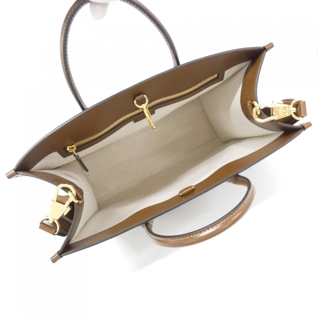 GUCCI 674148 92THG Bag Canvas 黑色 帆布 中古品A - 縮圖 6