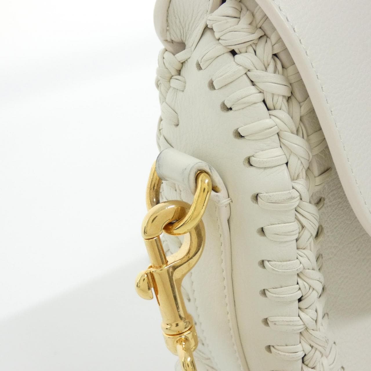 DIOR Bobby M9319UBAX Shoulder Bag Leather 黑色 皮革 - 縮圖 7