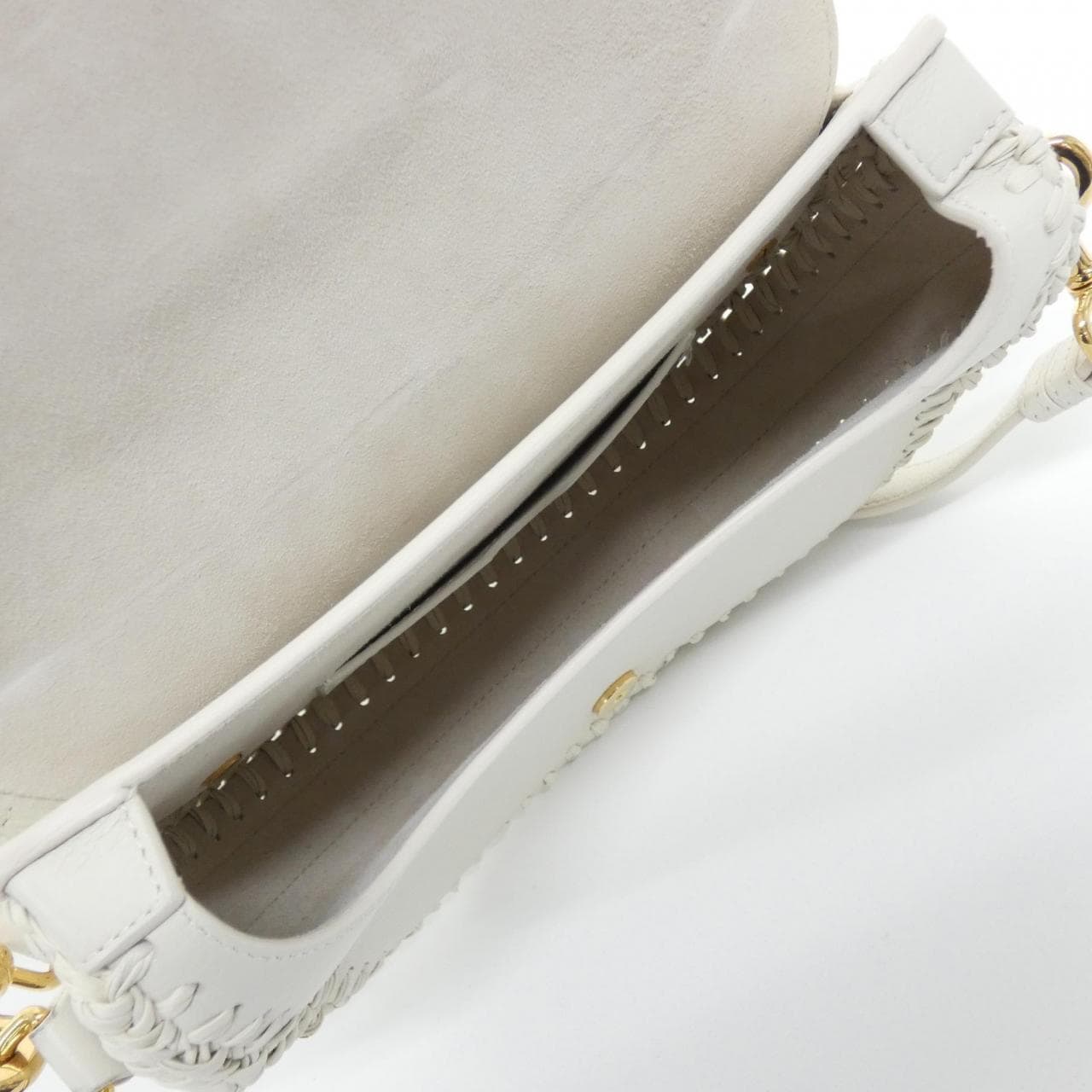 DIOR Bobby M9319UBAX Shoulder Bag Leather 黑色 皮革 - 縮圖 9