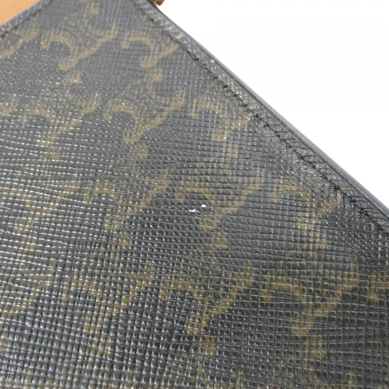 CELINE 10G332EGN Wallet Canvas Multicolor 帆布 中古品A - 縮圖 5