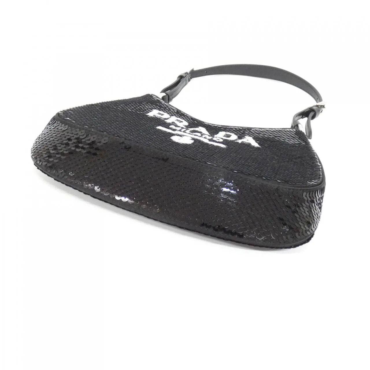 PRADA 1BC169 Shoulder 黑色 中古品A - 縮圖 3