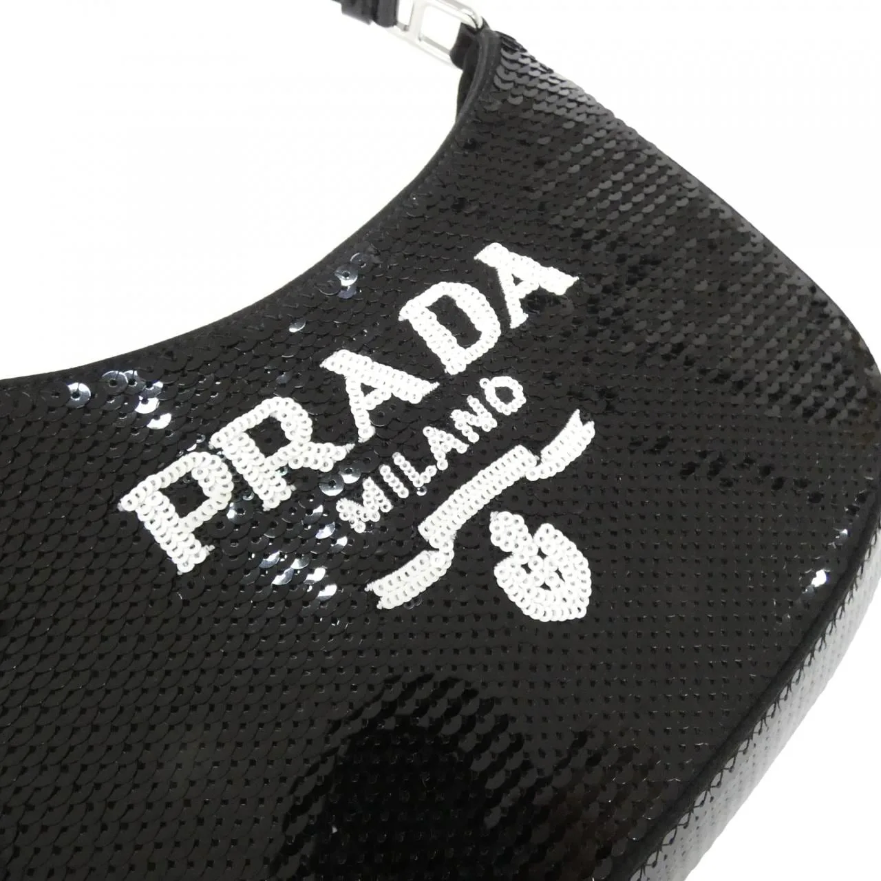 PRADA 1BC169 Shoulder 黑色 中古品A - 縮圖 4